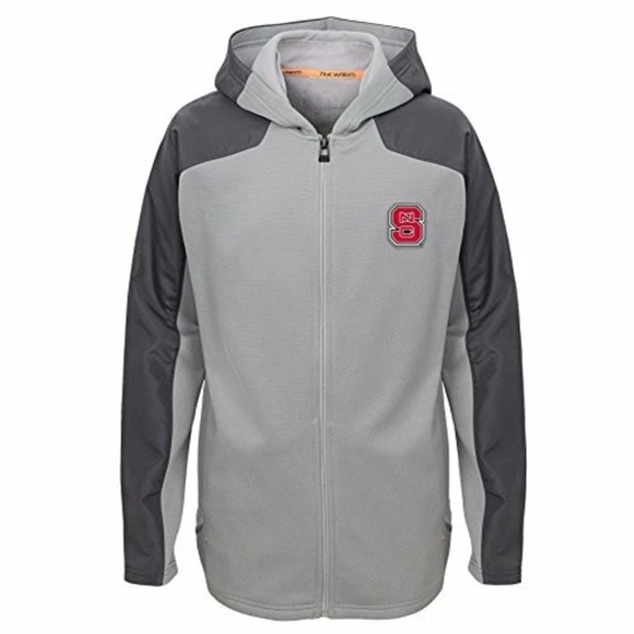 NWT [Gen2] North Carolina NC State Wolfpack NCAA Full-Zip Hoodie Youth L (14/16) - Picture 2 of 14